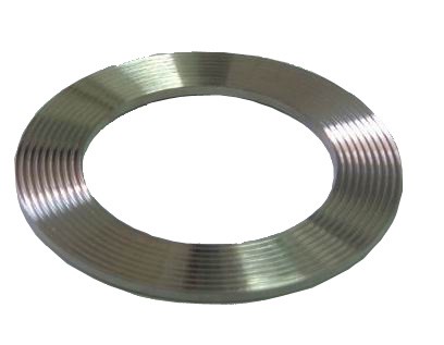 Corrugated metal gaskets