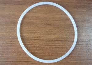 Silicone rubber gasket